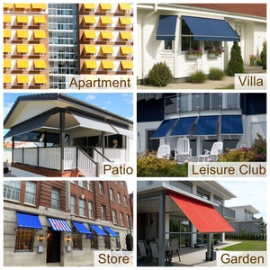 <span class=keywords><strong>Toldo</strong></span> de ventana para exteriores al por mayor operación manual o motorizada parasol deslizante retráctil brazo plegable <span class=keywords><strong>toldo</strong></span> de brazo oscilante de aluminio - Product Image 5