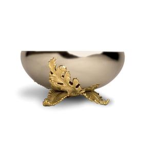 Tazón de Chocolate Decorativo de Metal Plateado Hecho a Mano de 2026 con Patrón Tradicional para Arreglos Clásicos de Dulces en la Mesa - Product Image 1