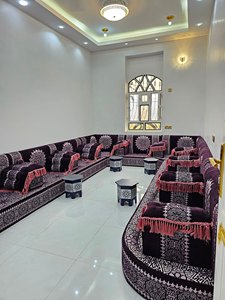 Sofá estilo Majlis árabe, diseño clásico, elegante conjunto para sala de estar, asientos de esquina de lujo, diseño que ahorra espacio - Product Image 2