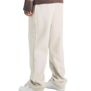 Casual High Waist Canvas Jogger Pants for Men with Relaxed Fit <b>Oversized</b> Lightweight Laid Back Street - Product Image 3