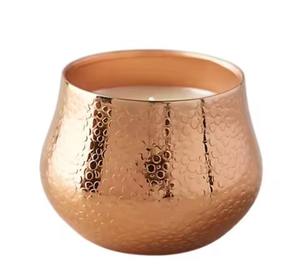 Portavelas Votivo de Metal de Cobre de Calidad de Lujo, Diseño Personalizado para Bodas o Decoración de Iluminación del Hogar - Product Image 1