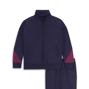Vente en gros de survêtement de sport de haute qualité en toile solide pour enfants garçons conception de couleur personnalisée - Product Image 3