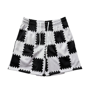 Pantalones Cortos de Malla de Alta Calidad para Hombre, Venta al por Mayor 2025, de Poliéster, Doble Capa, Ajuste Holgado, para Verano, de Secado Rápido y Transpirables - Product Image 5