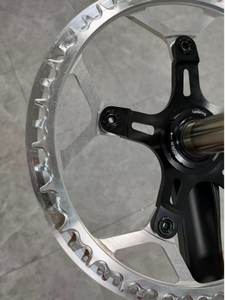 Plato de bicicleta Snail AL6061/AL7075 BCD130 54T con cubierta para bicicleta plegable/bicicleta de tela pequeña - Product Image 5