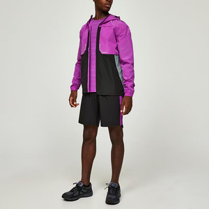 Men's Custom Fit Long Sleeve Comfortable Outfit <b>Quick</b> Dry Breathable Tracksuits Windbreaker <b>Detail</b> for Daily Solid Winter - Product Image 1