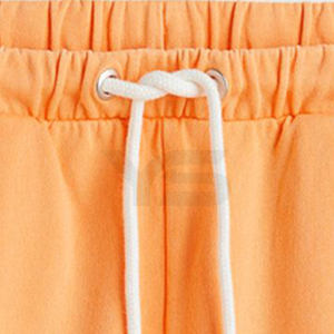 Pantalones cortos de sudor de algodón transpirable para mujer, precio al por mayor, nueva ropa de calle de moda con logotipo personalizado, estampado de soplo, gimnasio y uso informal - Product Image 4