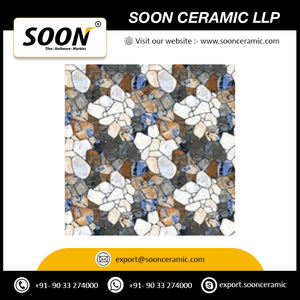 กระเบื้องพอร์ซเลนสำหรับจอดรถกลางแจ้งที่ทนทานกระเบื้องปูพื้น16X16นิ้ว - Product Image 2