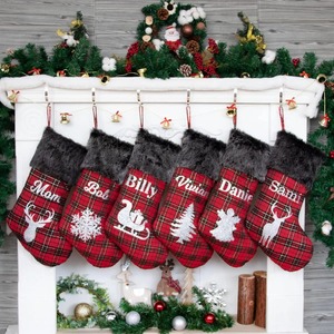 Elegante soporte de calcetín de Navidad de hierro para chimenea Mantel decoración de vacaciones estante organizador de exhibición - Product Image 6