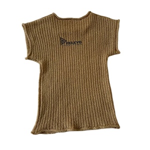 Camiseta de Manga Corta Acanalada Elástica Suave Ajustada Casual para Mujer, Ideal para Verano, Pedido al por Mayor - Product Image 1