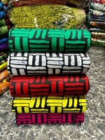 Tela de Algodón 100% con Estampado Africano Multicolor de Primera Calidad, Suministro Textil para Confección de Moda, OEM, ODM, Venta al Por Mayor, Exportación Hitjem