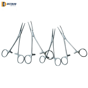 Abrazadera de bloqueo de hemostato recto, pinzas de bucle, herramienta de mano, 12,5, 16, 18cm, pinzas hemostáticas, Kit Sutur, instrumento médico - Product Image 3