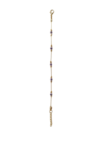 Bracelet en acier inoxydable plaqué zircon DAFNI BIG PAZAR - Cadeau tendance - Product Image 2