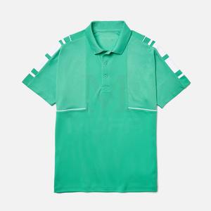 Polo de golf à manches courtes pour hommes Vente en gros personnalisée de haute qualité Nouveau style de t-shirt à carreaux en tissu tricoté évacuant l'humidité - Product Image 1