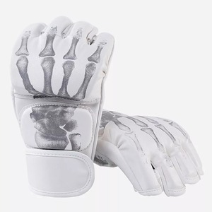 โปรดใช้ถุงมือ MMA แบบปรับแต่งได้ในหลายสีผลิตภัณฑ์มวยระดับพรีเมียมกับชื่อ - Product Image 2