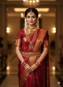 Antiguo 477gm Conjunto de joyería nupcial Diseño tradicional Collar Pendientes para bodas Ceremonias Ocasiones especiales - Product Image 2