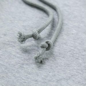 Sudaderas recortadas para mujer 100% algodón manga larga polar Crop Top Sudadera con capucha - Product Image 3