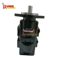 Bomba Hidráulica de Servicio Pesado de 250 Bares 20912800, Bomba de Engranajes en Tándem Compatible con Retroexcavadoras Serie 3CX 4CX 214, Repuestos
