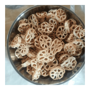 Dried Lotus Root dehydrated lotus tuber rings crafted with premium plant material for savory dish enhancement made in Vietnam - Product Image 1