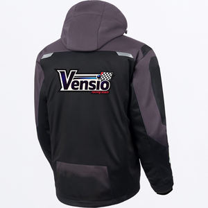 Chaqueta Softshell de calidad superior con logotipo personalizado para motocicleta y carreras de autos, chaqueta cortavientos Softshell para hombre - Product Image 2