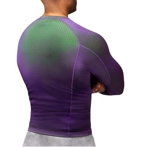 เสื้อรัดรูปสำหรับผู้ชายเสื้อแรชการ์ดแบบระเหิดสำหรับผู้ชายเสื้อแรชการ์ดแบบยาวพิมพ์ลายสินค้ามาใหม่2025 - Product Image 5