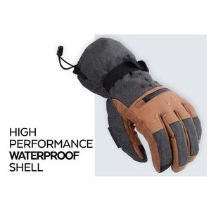 Mitaines de ski et de snowboard imperméables en gros - Mitaines d'hiver extra chaudes pour hommes et femmes, mitaines de snowboard avec logo personnalisé - Product Image 5