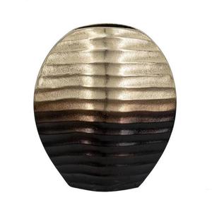 Florero de aluminio sólido hecho a mano, pantalla antideslizante, jarrón de estilo europeo, artesanías de Metal, floreros y maceta, decoración del hogar - Product Image 2