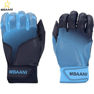 ถุงมือตีเบสบอลสำหรับผู้ชายและผู้หญิง ฝ่ามือทำจากหนังแท้ช่วยเพิ่มการยึดเกาะสูงสุด - Product Image 2