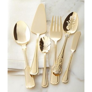 Ensemble de couverts en acier inoxydable au design contemporain idéal pour les mariages, les anniversaires, les fêtes de pendaison de crémaillère ou les cadeaux - Product Image 4