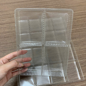 ถาดพลาสติก PET ใสใช้แล้วทิ้งถาดบรรจุอาหารแปรรูปพลาสติกใสสำหรับเบเกอรี่ผลไม้ผักและการใช้งานทั่วไป - Product Image 1
