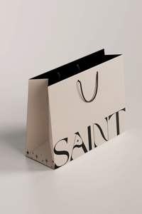 Sacs cadeaux à logo personnalisé avec poignées Pochettes d'emballage réutilisables personnalisées pour mariages, événements et magasins de détail entièrement personnalisées - Product Image 5