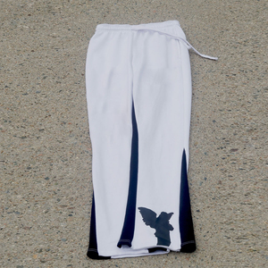 Pantalon de survêtement évasé décontracté pour homme sérigraphié avec logo personnalisé 100% coton pantalon de jambe Streetwear léger avec poche latérale - Product Image 6