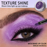 Fard à paupières liquide scintillant et lumineux, waterproof, hautement pigmenté, estompable, pour les soirées glamour, logo personnalisé OEM