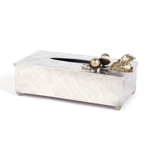 กล่องใส่กระดาษทิชชูสเตนเลสค้อนทันสมัยลายไม้ไผ่สีทองหรูหราอุปกรณ์ตกแต่งบ้านทันสมัยลดราคา - Product Image 2