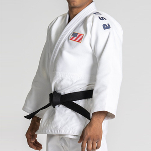 Lightweight Durable 340g Judo Gi Uniform Shrink-Proof Breathable Design with Custom Embroidery & Logo for Daily Training - Product Image 2