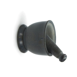 Huge Selling Customized Design Lightweight <b>Marble</b> Gray Soapstone <b>Mortar</b> <b>and</b> <b>Pestle</b> Set for Crushing <b>and</b> Grinding Ingredients - Product Image 5