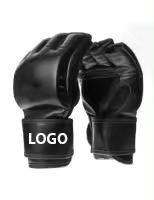 Gants de MMA professionnels de bonne qualité, logo personnalisé, vente en gros, gants de grappling en cuir, gants de sparring, gants de boxe en PU, arts martiaux - Product Image 5