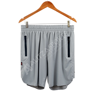 Pantalones cortos transpirables listos para enviar para hombres, pantalones cortos de secado rápido que absorben la humedad para entrenamiento de gimnasia - Product Image 1