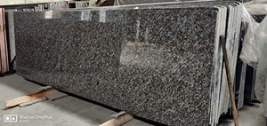 แผ่นหินแกรนิตสีน้ำเงินมหาสมุทรคุณภาพระดับพรีเมี่ยมสำหรับวางบนเคาน์เตอร์ในครัวดีไซน์ทันสมัยหินธรรมชาติขัดเงาแผ่นใหญ่ผู้จำหน่ายอินเดีย - Product Image 3