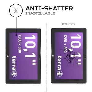 ฟิล์มกันรอยหน้าจอ ANTISHOCK สำหรับแท็บเล็ตเทอร์ร่าแพด 1061 โปร - Product Image 5