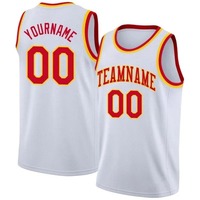 Uniformes de Baloncesto Personalizados para Niños, Camisetas sin Mangas con Estampado y Costuras, de Malla Transpirable de Secado Rápido, Estilo Urbano