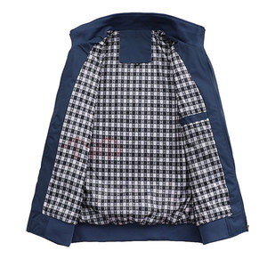 Chaqueta Bomber para Hombre, Servicio OEM, Cuello Alto, Logotipo Personalizado, Transpirable, Resistente al Viento, Ecológica, de Alta Calidad, para Invierno - Product Image 3
