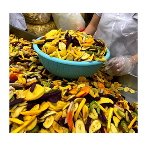 ขนมขบเคี้ยวผักและผลไม้ทอดแบบสุญญากาศเนื้อกรุบกรอบรสชาติพรีเมียมเหมาะสำหรับ2025จำนวนมากและขายปลีก - Product Image 1