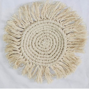 2026 New Customized Size Handmade <b>Round</b> Shape Jute Rugs Floor Mat for Natural Living Room Kitchen Room Export From Bangladesh - Product Image 4