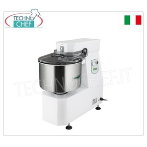 Mélangeur spiral FIMAR 12 kg pour boulangerie, restaurant et moulin à farine, tête relevable avec bol fixe pour farine de blé, maïs, lait et noix - Product Image 2
