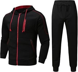 Chándales de jogging de algodón 100% ajustados personalizados para hombre, sudadera de carga bordada con capucha, parte inferior activa para entrenamiento - Product Image 6