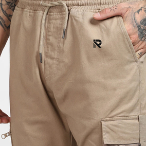 Customized Men <b>Joggers</b> for Summer <b>Lightweight</b> Plain Dyed Quick Dry Fabric Straight Pattern Sports Pants Dark Wash - Product Image 4