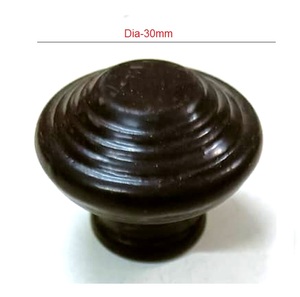 Bouton d'armoire en tôle de créateur décoratif de qualité supérieure en fer forgé à la main vintage - Product Image 2