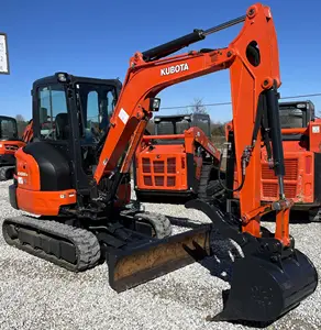 Hot Deal Used in Very Good condition 2018 Kubota Mini Excavator loader Machine Free shipping