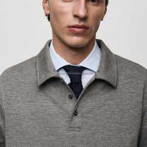 Haute qualité poids lourd 100% coton 420GSM polaire unisexe surdimensionné bouffée impression sweats à capuche et sweat-shirts pour hommes - Product Image 3