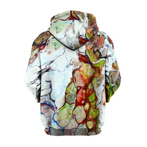 Fabricantes de ropa de hombre personalizado logotipo en relieve 3D Puff impresión en relieve de gran tamaño pulóver 500G sudaderas con capucha - Product Image 2